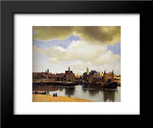 View Of Delft 18x15 Framed Art Print by Johannes Vermeer