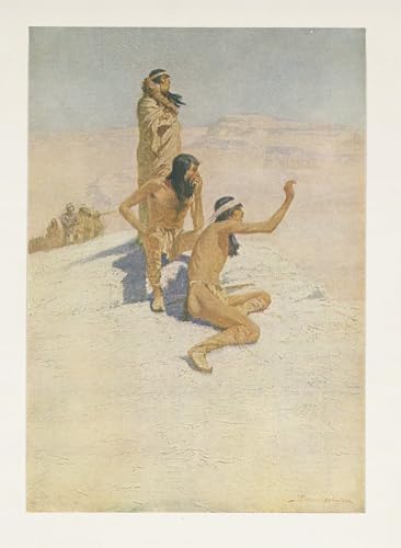 Tableau Cabeza De Vaca Frederic Remington, impression d'art mural poster vintage 60x90cm