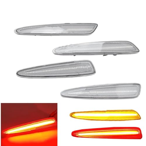 Feu de position latéral LED Corvette C6 voyant rétroviseur dynamique 2005 - 4