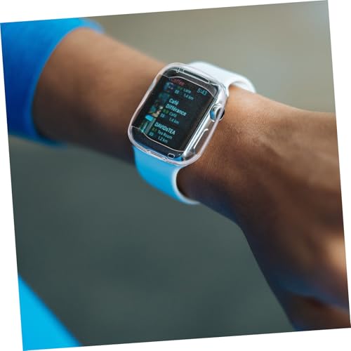 Pack de 5 fundas protectoras transparentes de TPU para smartwatch 6