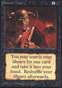 PSA10 旧枠 悪魔の教示者 Demonic Tutor 30th Mtg 30th Anniversary Demonic Tutor Psa 10 | eBay
