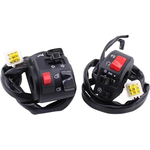 Interrupteur moto guidon 22mm commande gauche droite pour ATV
