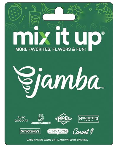 Jamba Juice Physical Gift Card - $50