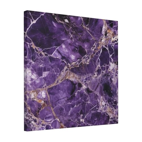 Toile marbre violet 40,6 cm pour sublimer l'ambiance d'un salon ou d'une chambre cocooning