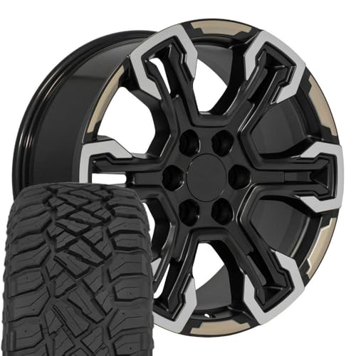 OE Wheels CV65 20 Inch ZR2 Style with Tires