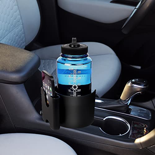 Car Cup Holder Expander - Adjustable Cup Holder For Car - Organizer Adapter 2In1 With Rubber Tabs Cup Holder For Car Fits Most 10 Oz-38 Oz Large Bottles And Drink Vehicle Cup Holder Expander #TOP5