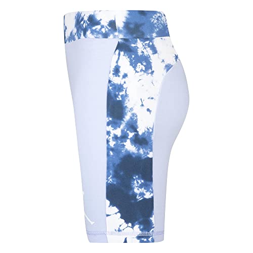 Jordan Girl's Cloud Dye Blocked Bike Shorts (Little Kids/Big Kids) Light Marine SM (7 Little Kid)2