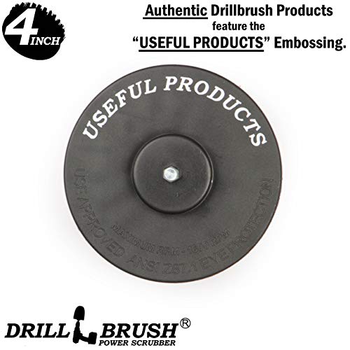 Drillbrush, spazzola gialla da trapano, 10 cm, per...