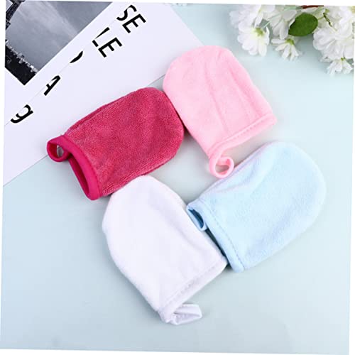 FRCOLOR Luvas De Microfibra Para Limpeza De Rosto 9 Peças Almofada De Limpeza Feminina Removedor De