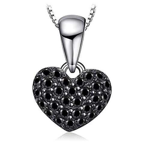 JewelryPalace Heart Cut Spinel Pendant Necklace Cover