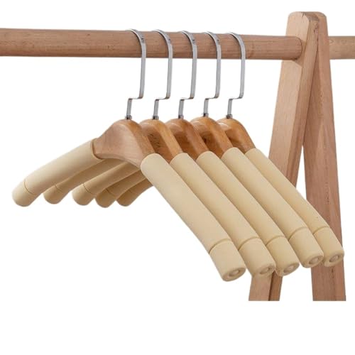 ハンガーパイプ 壁付け ーラック コートー 大容量 おしゃれ 見せる収納 洋服 頑丈 オープンクローゼット 耐荷重100 壁掛け おしゃれ キッチン 浴室 パンティ ディスプレイ吊り下げ レール 洋服掛け 多用途 組立簡単 安定感 実用 (実木ハンガー-米