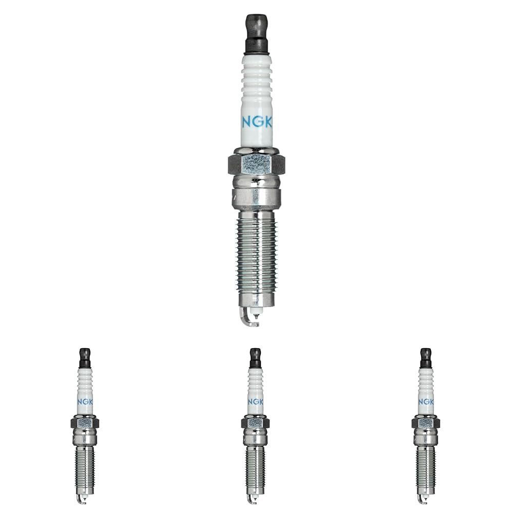 NGK Bujía de encendido 93593 Electro central Iridio Electrodo de masa supresión de interferencias 5 kOhm con asiento de estanqueidad esférico Conexión SAE fija Ancho de llave: 14 mm Long. de rosca: