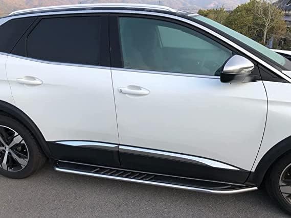 Pedane Laterali Auto GCACE Per Peugeot 3008 2017-2022 - Gradini In Alluminio E ABS, Protezione Portiere - Foto 13