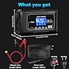 HTRC Car Battery Charger, 12 V/20 A & 24 V/10 A, Car Charger and Maintainer for Car Charger, Car Battery Charger for Lithium, LiFePo4 and Acid Lead (AGM, GEL, MF, EFB) #5