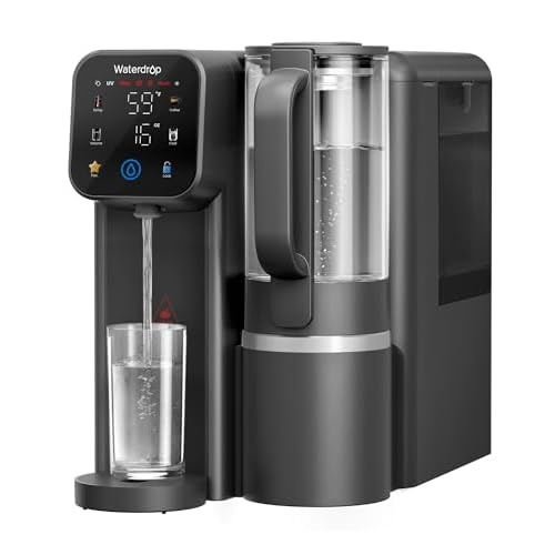 Waterdrop M6CG Hot & Cold Reverse Osmosis System Countertop, Mineral Added