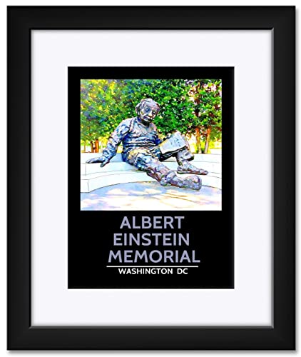 Einstein Memorial Framed Print