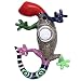 Waterwood Handpainted Gecko Doorbell