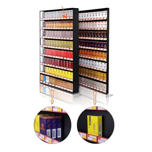 Vitrina de cigarrillos para almacenar sin perder espacio en el mostrador 5