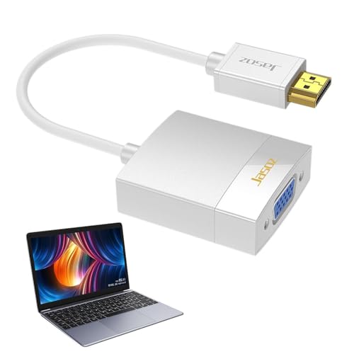 Cable de Monitor VGA, adaptadores USB a VGA | Delicada Imagen Estable Estable Correo de Cobre Adaptador de Cable | Accesorios electrónicos del convertidor de señal de precisión Menos