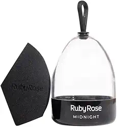 Esponja Para Maquiagem Midnight Ruby Rose - Hb-s05 Preto