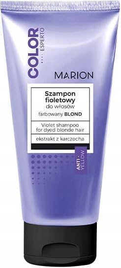 Marion soin capillaire couleur EsperĂ Purple shampooeng pour Dyed Blonde Hair 200 ml Esperto Purple Shampoo For Dyed Blo