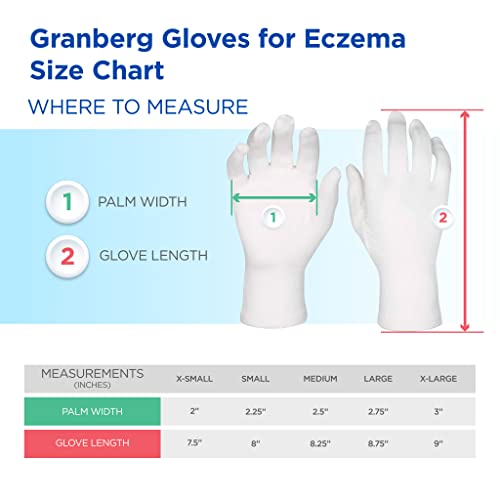 Eczema Clothing For Adults - Bamboo Gloves For Men And Women - Itch Relief, Ultra-Soft, And Eco-Friendly - Ad Rescuewear - No Zinc Or Dyes (Medium) #TOP1