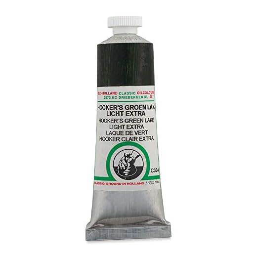 Old Holland : Classic Oil Paint : 40ml : Hookers Green Lake Light