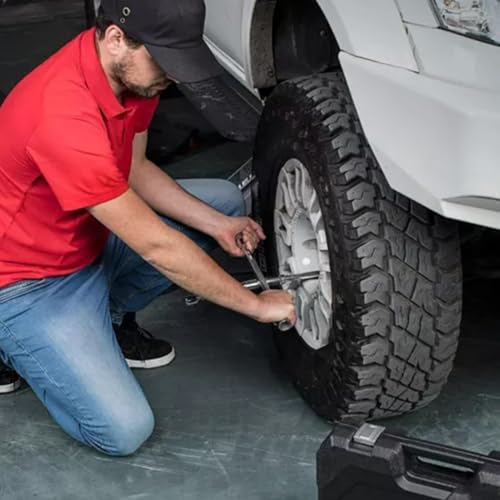 Clé à écrou pour voiture rétractable, solution compacte contre les écrous bloqués - 4