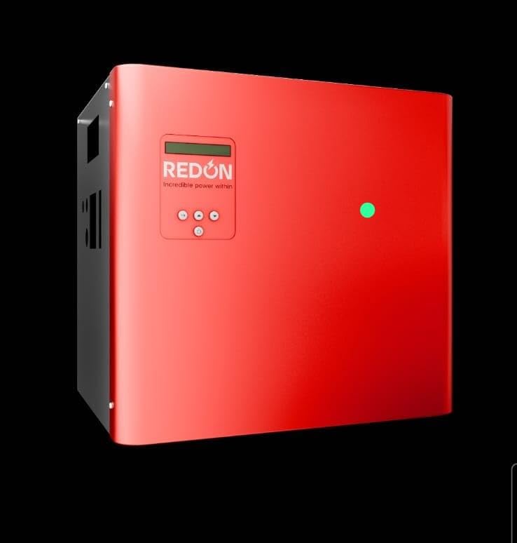 Image of Redon LIPRO 2500+ 2 in 1 in-Built Lithium Inverter with Battery 2000VA Pure Sine Wave UPS 100Ah /25.6V LiFePO4 Wall-Mountable Bluetooth App Control Inverter for Home and Office Power Backup
