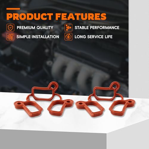 Image of GoaMotors For BMW Engine Intake Manifold Gasket for X3 X5 Z3 Z5 323Ci 323i 328Ci 328i 325i 325Xi 330i 330Xi 525i 530i 325Ci 330Ci, Replace #11611436631, 210 06001 071
