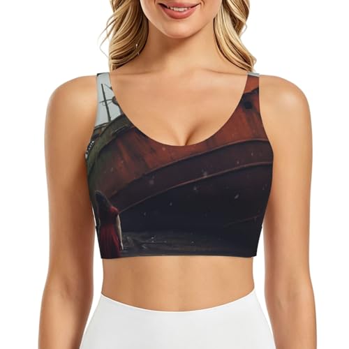 Soutien-gorge de sport Jacob Duck sans armatures rembourré pour femme