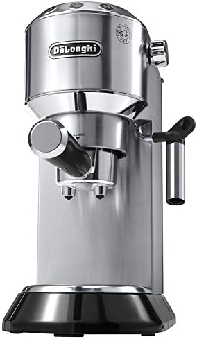 De'Longhi Dedica Style, Espresso Machine, Coffee and Cappucino Maker with Milk Frother, Metal/Stainless, EC680M, 13 x 5.9 x 12 inches - Thumbnail 2