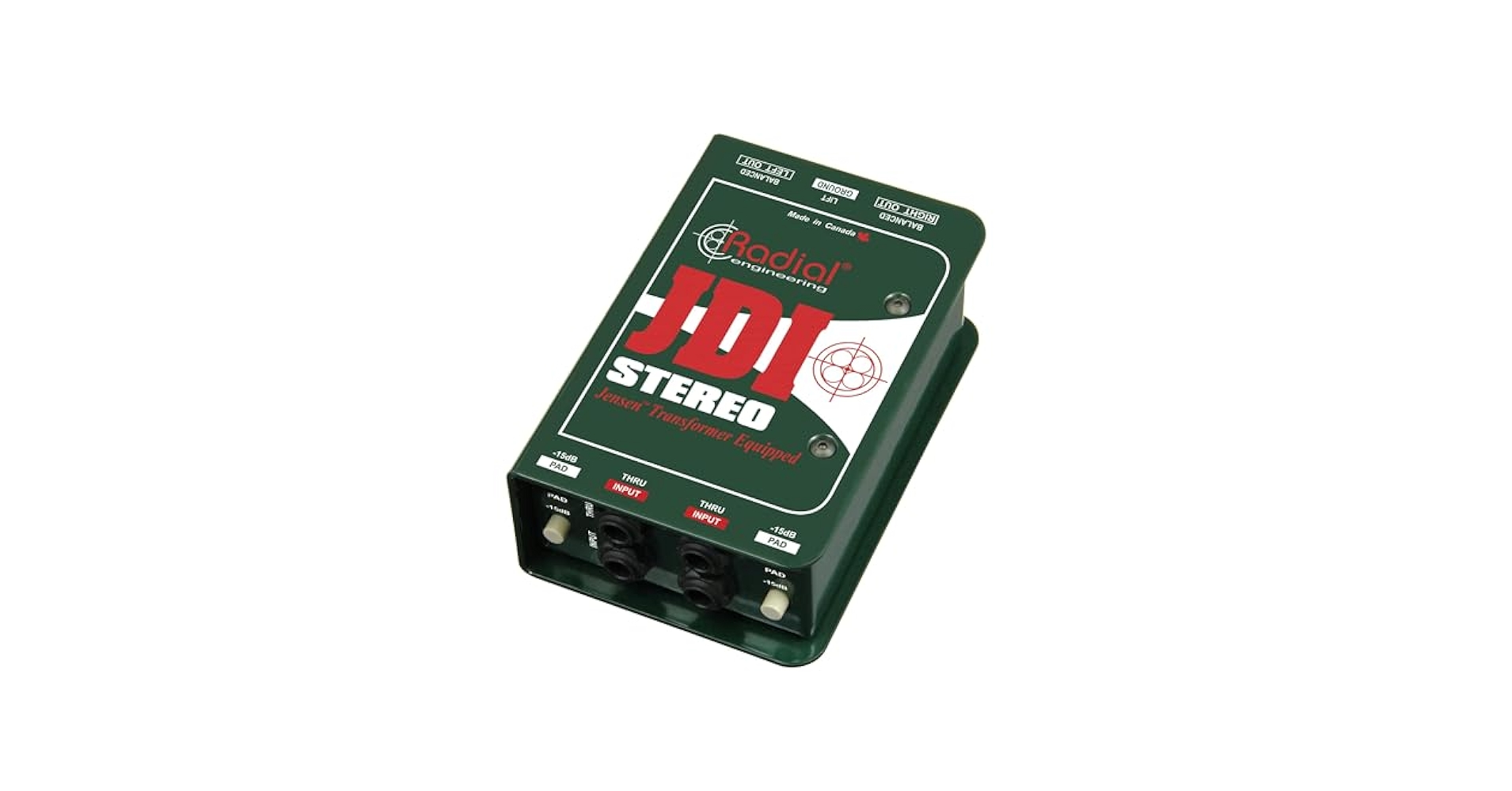 Amazon.com: Radial JDI Stereo Premium Passive DI - DI Box
