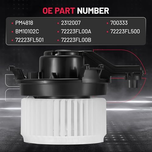 Image of BDFHYK AC Heater Blower Motor Fan 700333 Compatible with Honda 20-20 CR-V,18-23 Odyssey, Compatible with Subaru 18-23 Crosstrek,17-22 Impreza,20-22 Legacy Outback,HVAC Blower Motor Assembly 72223FL00A