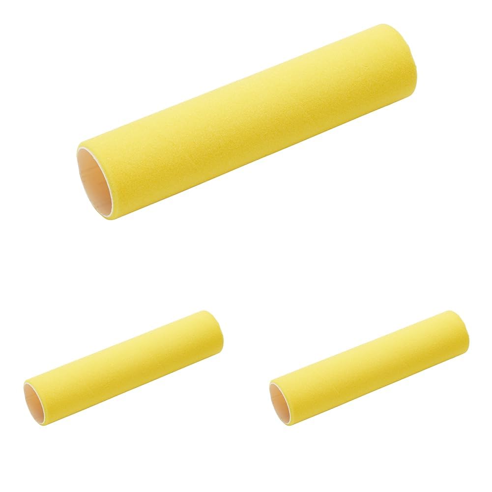 ProDec 9 inch x 1.5" Foam Paint Roller for an Ultra Smooth Finish and Fast Coverage Painting with Gloss and Satin Paints, Varnishes and Lacquers on Wood and Metal Surfaces Doors, Panels and Floors, 9"