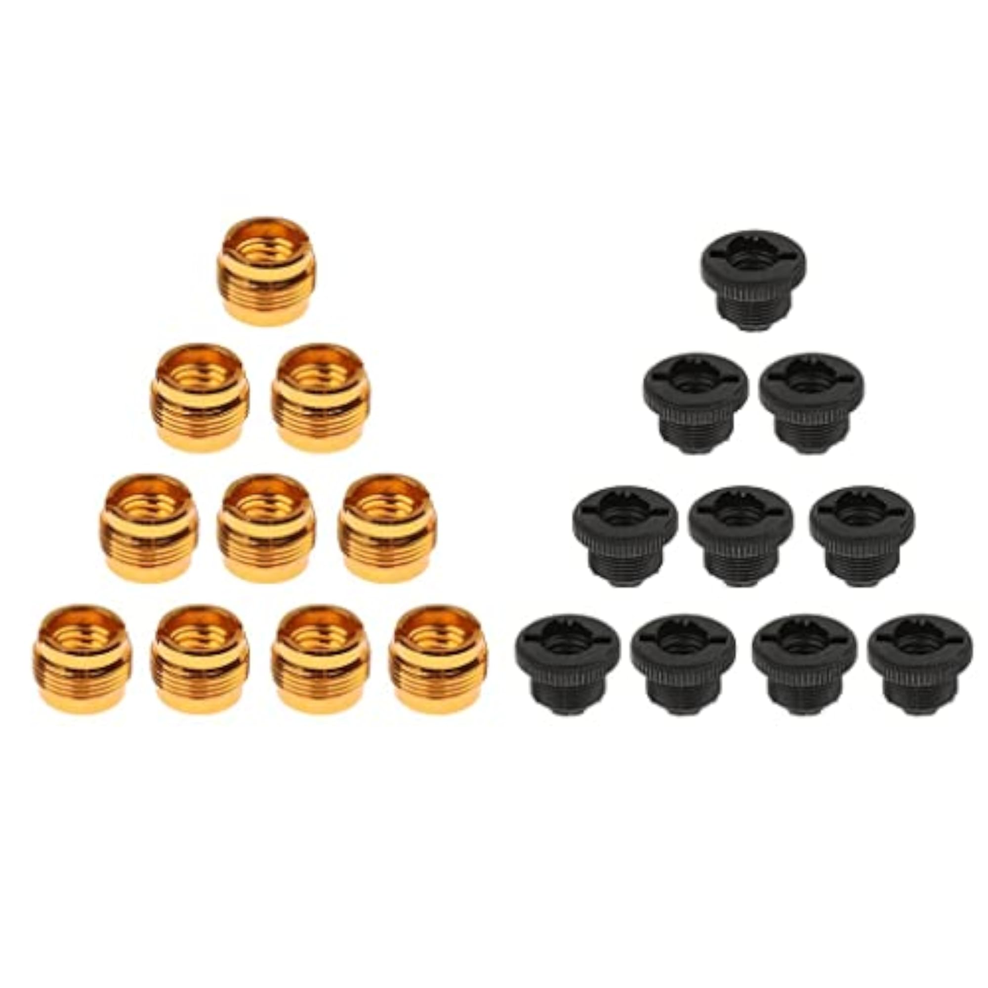 2x10 Pieces Microphone Clip Screw Thread Adaptors