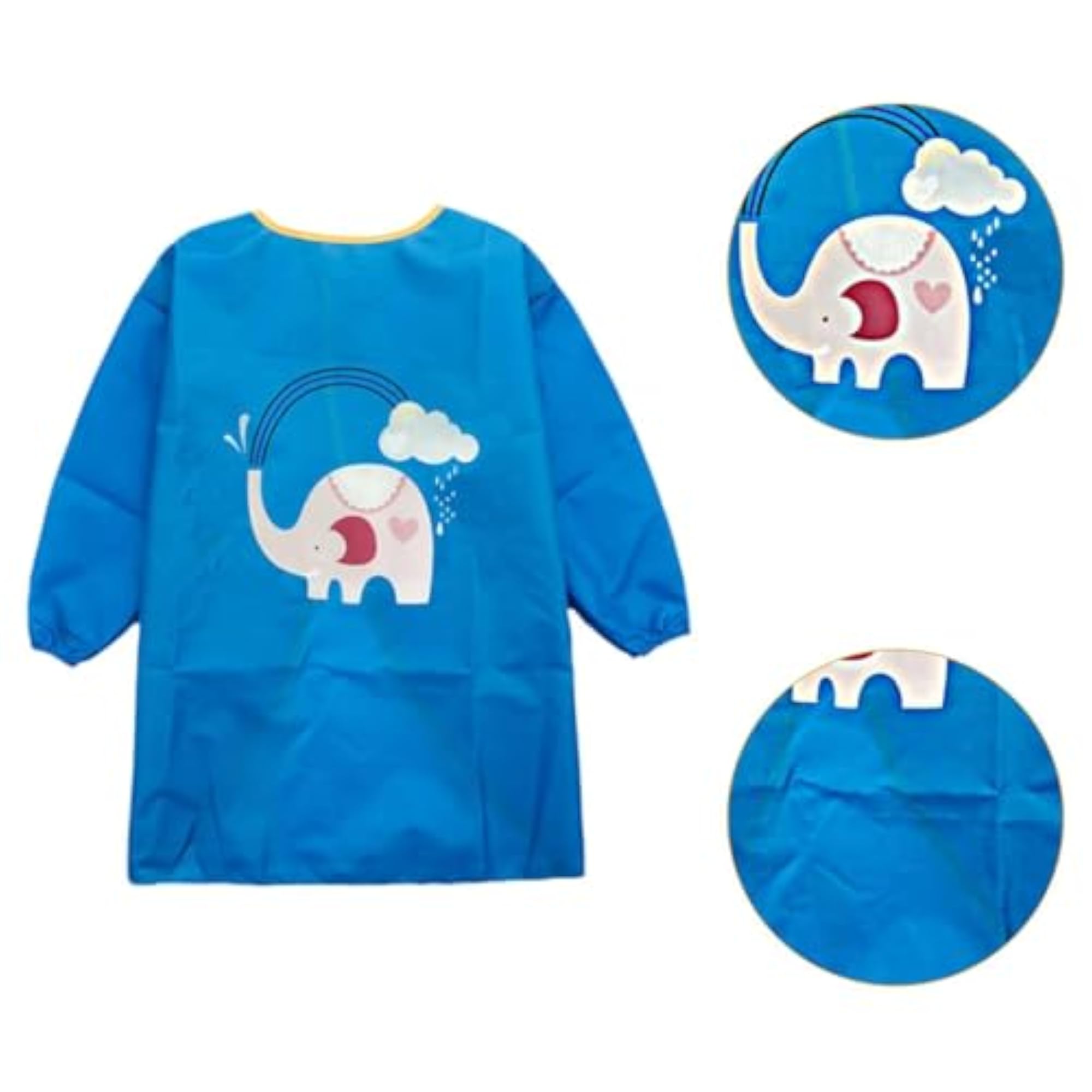 Kids Art Smock Soft Long Sleeves Apron for Baking