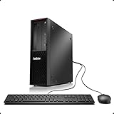 Lenovo ThinkStation P310 SFF High Performance Business Desktop Computer, Intel Core i3-6100 3.7GHz, 32G DDR4, 2T HDD, WiFi, BT, 4K Support, DP, VGA, Win 10 Pro 64 English/Spanish/French(Renewed)