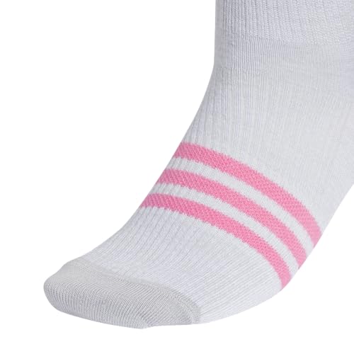 Image of adidas Unisex Kids Quarter Ankle Socks for Boys and Girls Youth (6-pack) Superlite Breathable and Lightweight Discontinued