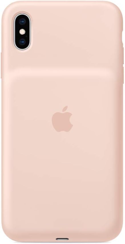 Apple iPhone Xs Max Smart Battery Case with Wireless Charging - Pink Sand