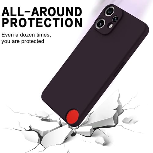 Image of FIRST MART Matte Silicone Back Cover for Nothing Phone CMF 2 Pro - Purple