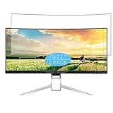 ??????? VacFun Lot de 2 Anti Lumire Bleue Protection d'cran, compatible avec Acer XR341CK bmijpphz / XR341CKbmijpphz 34