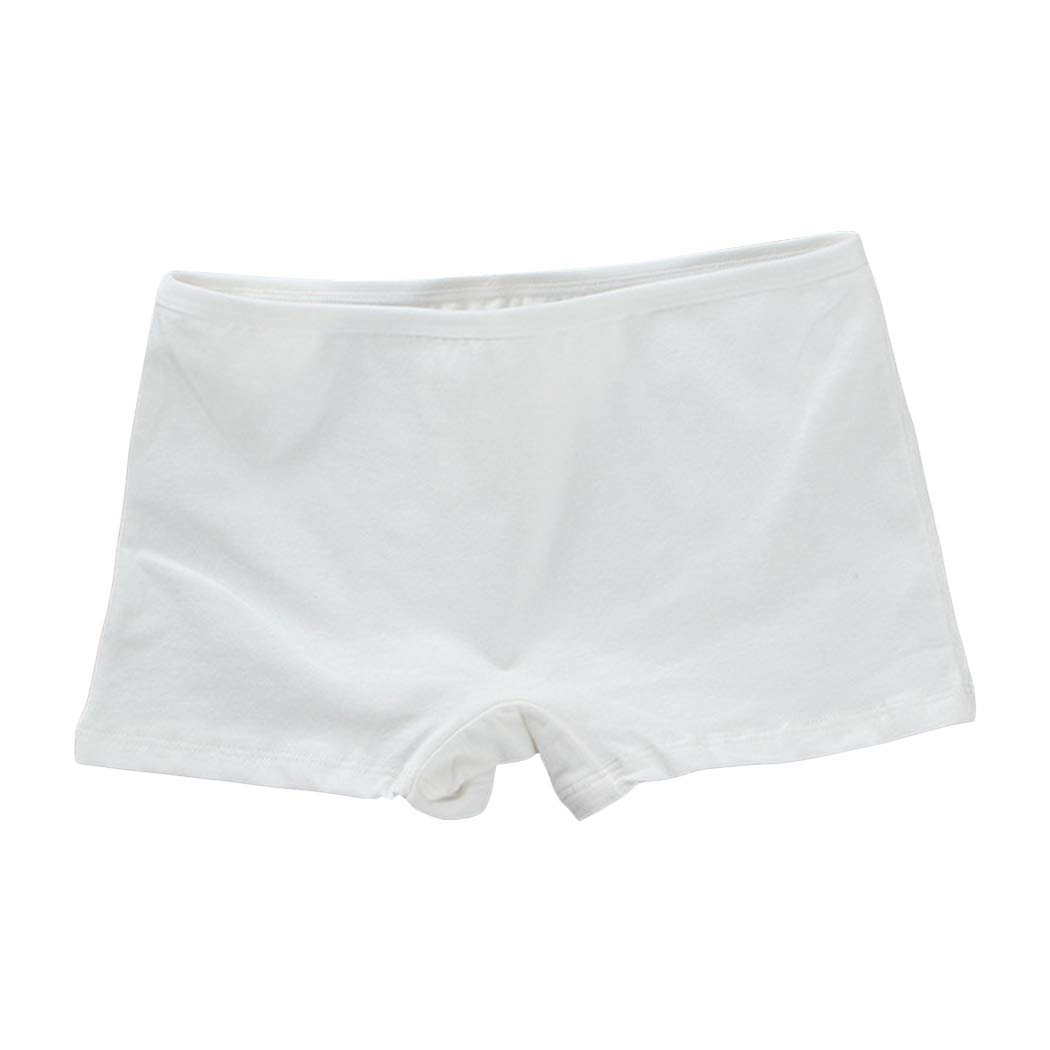 HANMAX Girls Cotton Panty Elastic Stretch Waistband Bikini Underwear Multipack