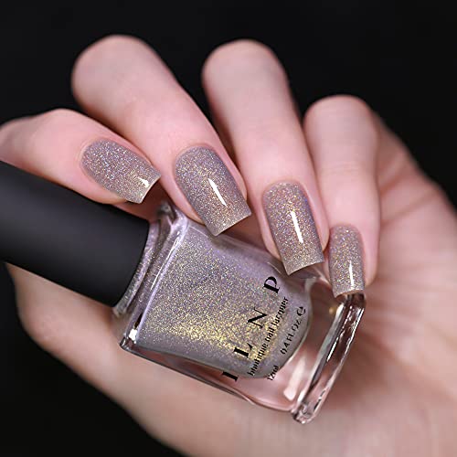 Image of ILNP Ring Bearer - Shimmering Taupe Holographic Nail Polish