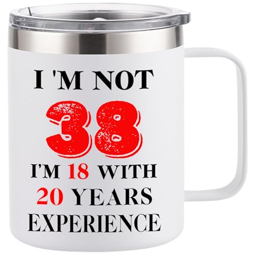Born 1988 38th Birthday Gifts Stainless Steel Mug for Women Men Her Him