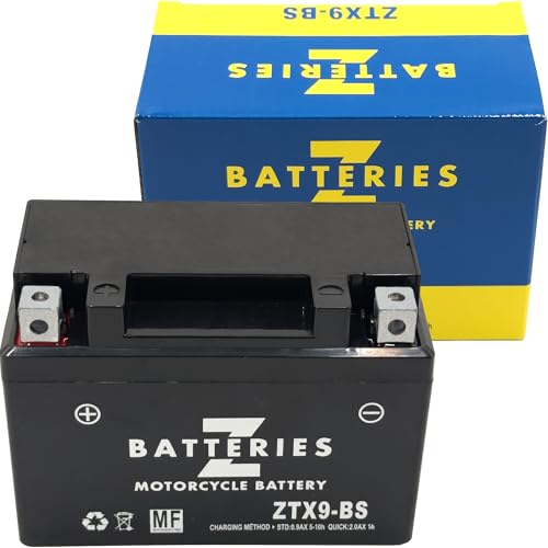 Amazon | Z BATTERIES バイクバッテリー YTX9-BS ユアサ 互換 ZTX9-BS