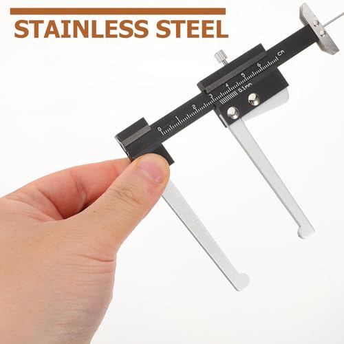 Calibrador de Grosor para Pastilla de Freno de Acero Inoxidable miniatura 4