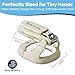 Baby Proof Me Baby Nail Clipper & File with LED Light, Fingernail Cutter with Catcher for Newborn, Infants & Toddlers- Magnifier for Ultra Visibility, Baby Essentials Nail Trimmer (White)
