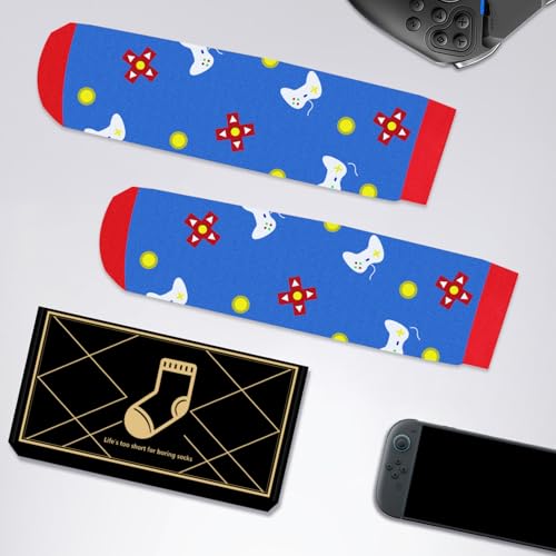 Auch Can't Hear You I'm Gaming Socks Christmas Birthday Funny Gift Stocking Stuffers for Men Dad Husband Boyfriend Teenagers2