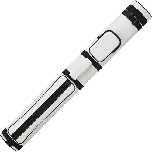 Miniatura 13 de ACTION AC22 - Estuche para taco de vinilo duro estilo tubo, 2 x 2 billares, estuche para taco de billar para 2 colas y 2 ejes Naranja,Negro